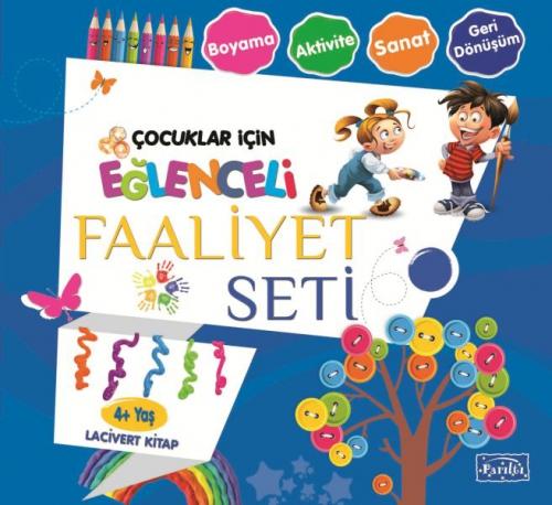 Eðlenceli Faaliyet Seti Lacivert Kitap? 4 Yaþ Üzeri  Frontansicht 1