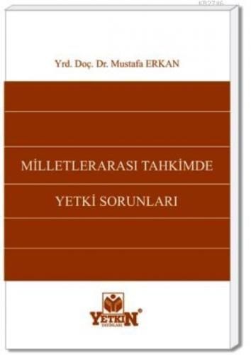 Milletlerarası Tahkimde Yetki Sorunları  Frontansicht 1