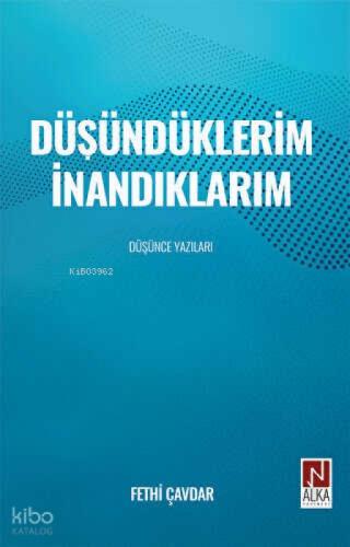 Düşündüklerim İnandıklarım  Frontansicht 1