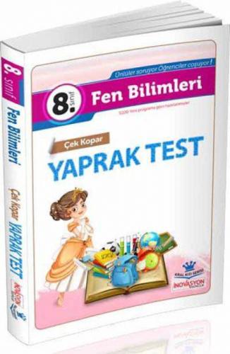 8. Sınıf Fen Bilimleri Çek Kopar Yaprak Test  Frontansicht 1