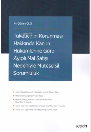 Tüketicinin Korunması Hakkında Kanun Hükümlerine Göre Ayıplı Mal Satışı Nedeniyle Müteselsil Sorumluluk  Frontansicht 1