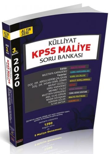 Külliyat KPSS Maliye Soru Bankası Savaş Yayınları 20  Frontansicht 1