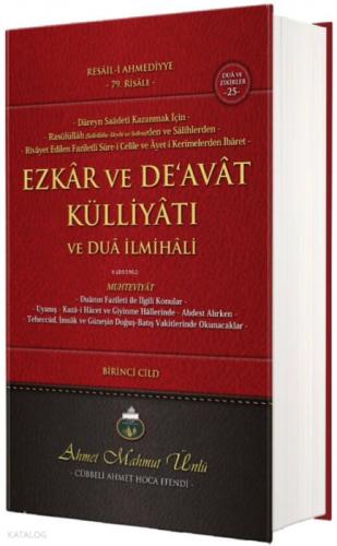 Ezkar ve Deavat Külliyatı 1. Cilt (Ciltli)  Frontansicht 1