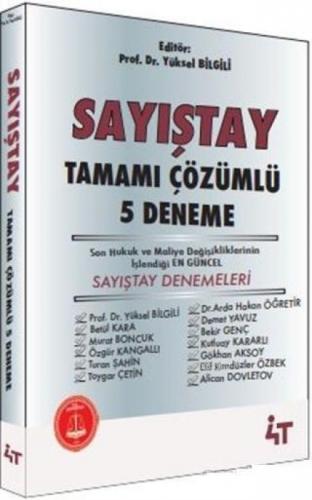 Sayıştay Tamamı Çözümlü 5 Deneme  Frontansicht 1