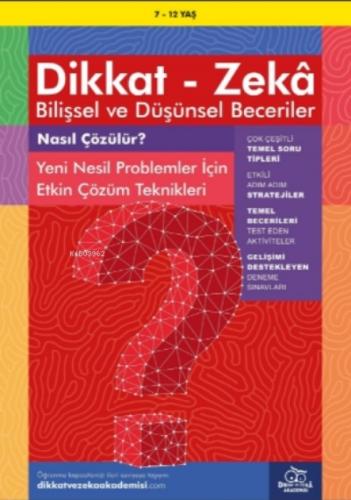 7-12 Yaþ Dikkat - Zeka Biliþsel ve Düþünsel Beceriler - Nasıl Çözülür?  Frontansicht 1