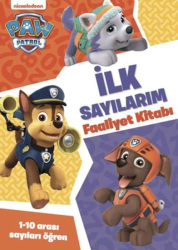 Paw Patrol İlk Sayılarım Faaliyet Kitabı  Frontansicht 1