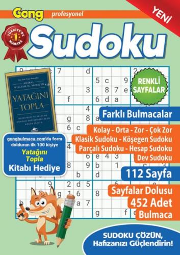 Gong Profesyonel Sudoku 19  Frontansicht 1