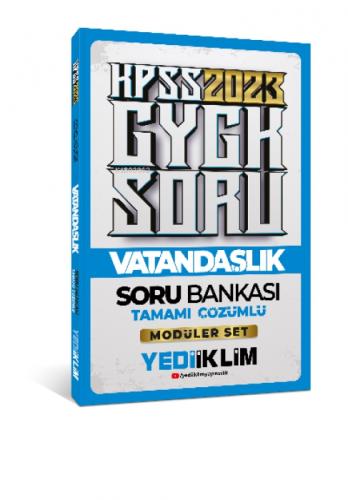 2023 KPSS Genel Kültür Vatandaşlık Tamamı Çözümlü Soru Bankası ( Modüler Set İçerisindeki)  Frontansicht 1