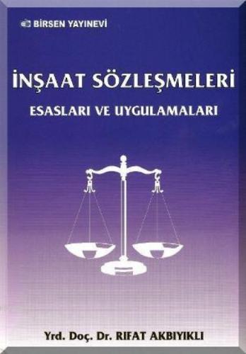 İnşaat Sözleşmeleri Esasları ve Uygulamaları  Frontansicht 1