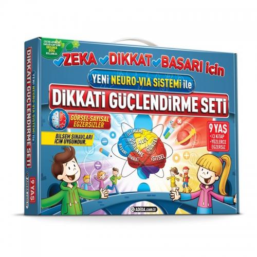 Yeni Neuro VİA Sistemi ile Dikkati Güçlendirme Seti (9 Yaş)  Frontansicht 1