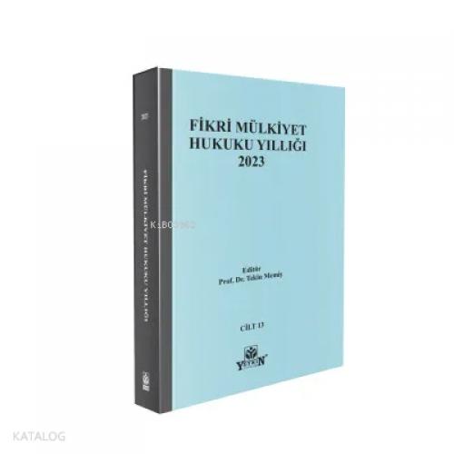 Fikri Mülkiyet Hukuku Yıllığı 2023  Frontansicht 1