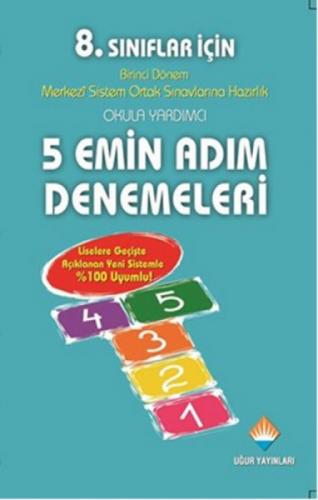 8. Sınıf Birinci Dönem Merkezi Sistem Ortak Sınavlarına Hazırlık 5 Emin Adım Denemeleri  Frontansicht 1