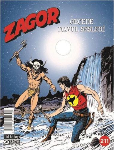 Zagor Sayı 211 ;Gecede Davul Sesleri  Frontansicht 1