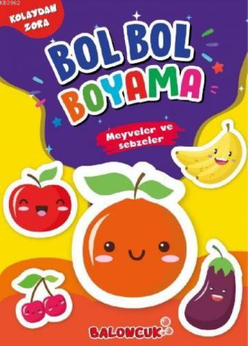 Bol Bol Boyama - Meyveler ve Sebzeler  Frontansicht 1
