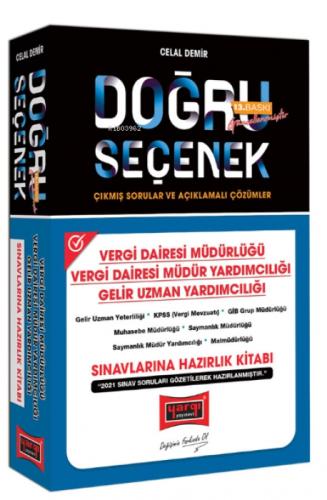 Yargı Yayınları Doğru Seçenek Vergi Dairesi Müdürlüğü, Müdür Yardımcılığı, Gelir Uzman Yardımcılığı Sınavlarına Hazırlık Kitabı  Frontansicht 1