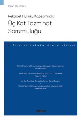 Rekabet Hukuku Kapsamında Üç Kat Tazminat Sorumluluğu  Frontansicht 1