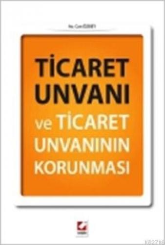 Ticaret Unvanı ve Ticaret Unvanının Korunması  Frontansicht 1