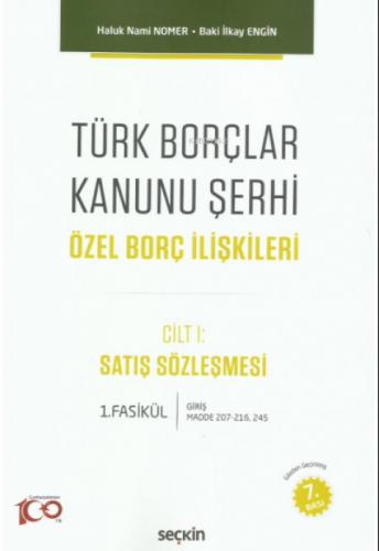 Türk Borçlar Kanunu Şerhi Özel Borç İlişkileri  Frontansicht 1