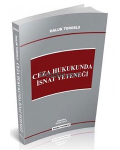 Ceza Hukukunda İsnat Yeteneği  Frontansicht 1