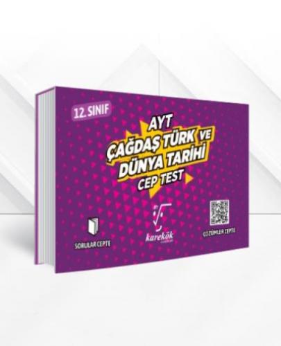 AYT Cep Test 12. Sınıf Çağdaş Türk ve Dünya Tarihi  Frontansicht 1