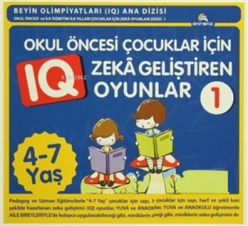 Okul Öncesi Çocuklar İçin Zeka Geliştiren Oyunlar (8 Kitap)  Frontansicht 1