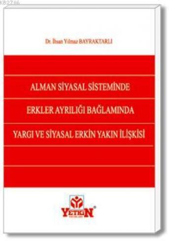 Alman Siyasal Sisteminde Erkler Ayrılığı Bağlamında Yargı ve Siyasal Erkin Yakın İlişkisi  Frontansicht 1
