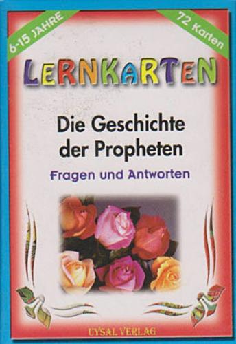 Lernkarten - Die Geschichte der Propheten  Frontansicht 1