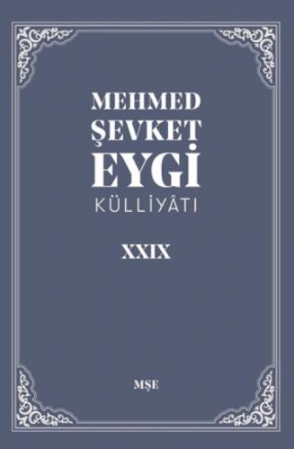 Mehmet Þevket Eygi Külliyatı 29  Frontansicht 1
