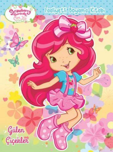 Çilek Kız Gülen Çiçekler Faliyetli Boyama Kitabı  Frontansicht 1