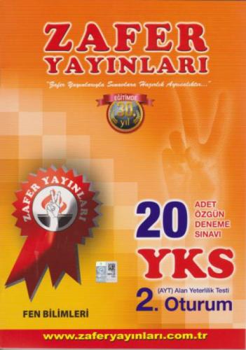 YKS AYT Fen Bilimleri 20 Özgün Deneme Sınavı  Frontansicht 1