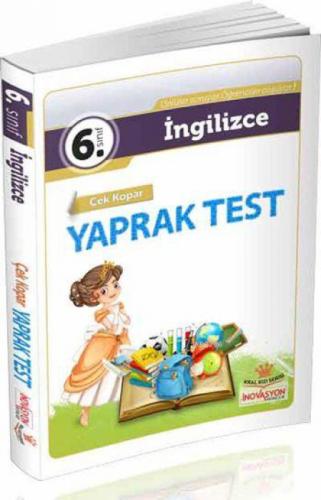 6. Sınıf İngilizce Çek Kopar Yaprak Test  Frontansicht 1