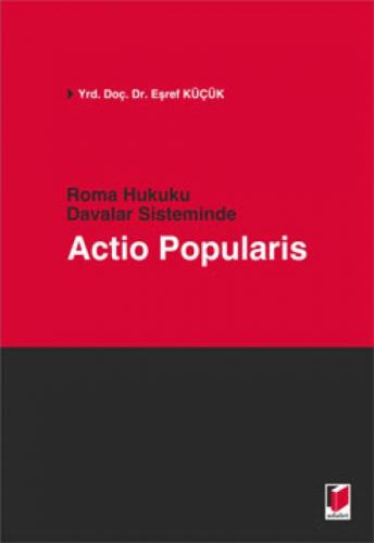 Roma Hukuku Davalar Sisteminde Actio Popularis  Frontansicht 1
