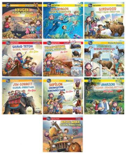 Ulusal Parklar Dizisi (10 Kitap Takım)  Frontansicht 1