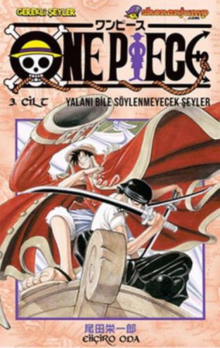 One Piece 3. Cilt: Yalanı Bile Söylenmeyecek Şeyler  Frontansicht 1