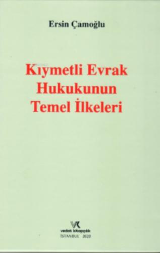Kıymetli Evrak Hukukunun Temel İlkeleri  Frontansicht 1