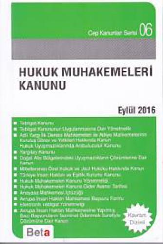 Hukuk Muhakemeleri Kanunu  Frontansicht 1