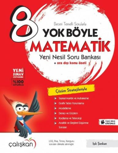 Çalışkan Yayınları 8. Sınıf LGS Matematik Yok Böyle Soru Bankası Çalışkan  Frontansicht 1