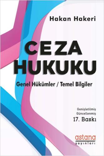 Ceza Hukuku Genel Hükümler - Temel Bilgiler  Frontansicht 1