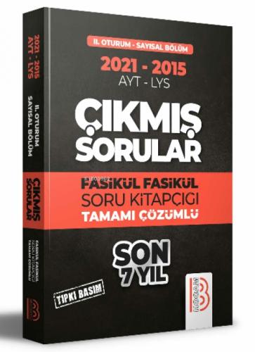 2015-2021 YKS 2. Oturum Sayısal Bölüm Son 7 Yıl Tıpkı Basım Fasikül Fasikül Çıkmış Sorular  Frontansicht 1