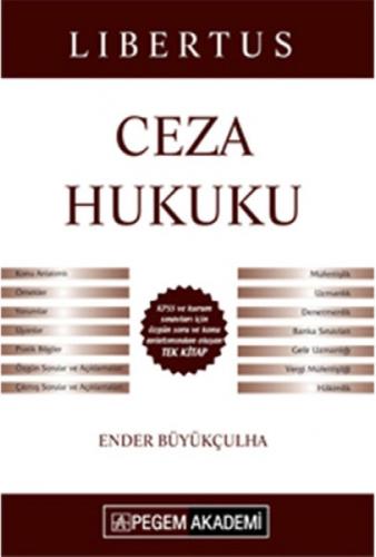 KPSS A Grubu Libertus Ceza Hukuku Konu Anlatımı  Frontansicht 1