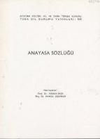 Anayasa Sözlüğü  Frontansicht 1