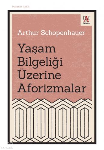 Yaşam Bilgeliği Üzerine Aforizmalar  Frontansicht 1