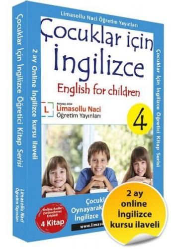 Çocuklar için İngilizce Kitap Serisi (4 Kitap Takım)  Frontansicht 1
