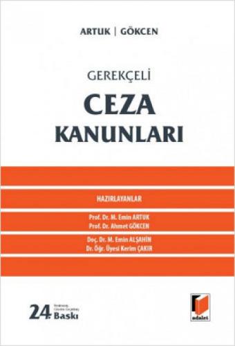 Gerekçeli Ceza Kanunları  Frontansicht 1