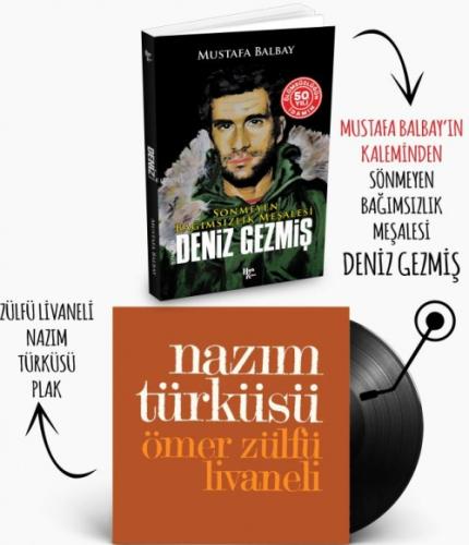 Plaklı Kitaplar - Deniz Gezmiş - Nazım Türküsü Plak  Frontansicht 1
