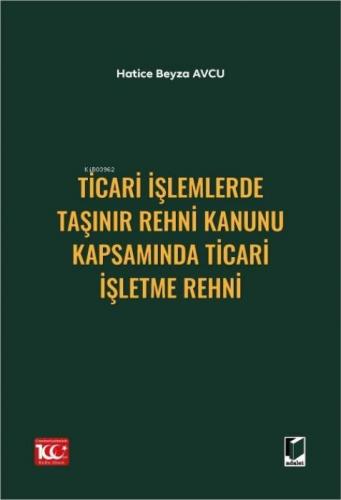 Ticari İþlemlerde Taþınır Rehni Kanunu Kapsamında Ticari İþletme Rehni  Frontansicht 1