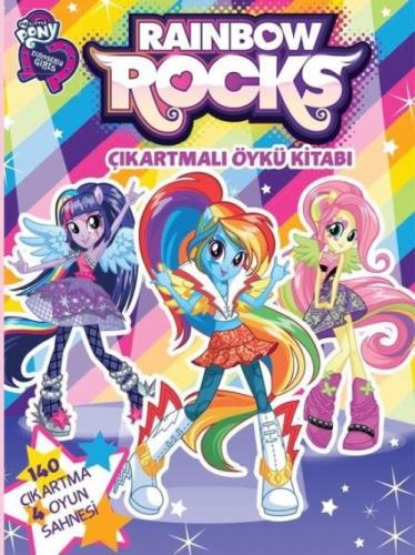 My Little Pony Rainbow Rocks Çıkartmalı Öykü Kitabı  Frontansicht 1