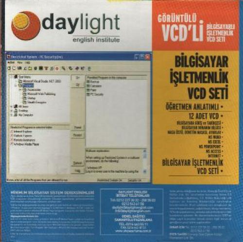 Genel İngilizce  VCD Seti ( İleri)  Frontansicht 1