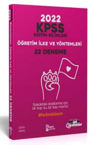 2022 KPSS Eğitim Bilimleri Öğretim İlke ve Yöntemleri 22 Deneme  Frontansicht 1