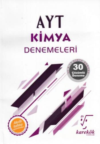 AYT Kimya Denemeleri - 30 Çözümlü Deneme  Frontansicht 1